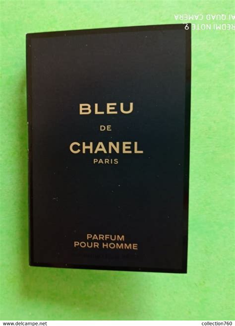 echantillon bleu de chanel